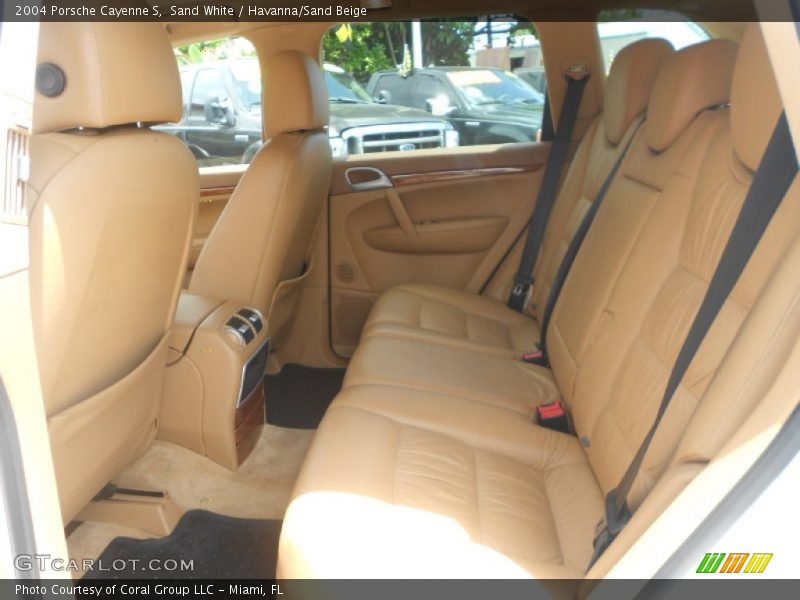 Sand White / Havanna/Sand Beige 2004 Porsche Cayenne S