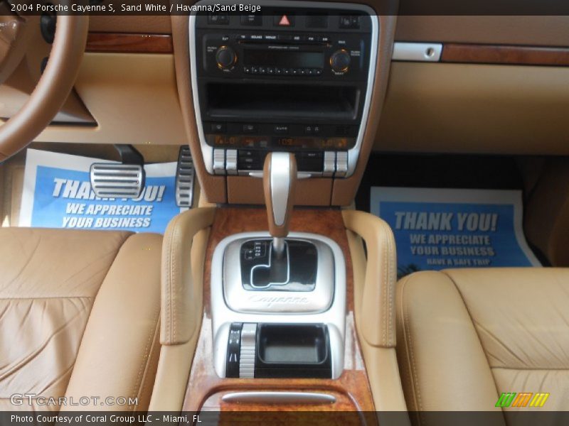 Sand White / Havanna/Sand Beige 2004 Porsche Cayenne S