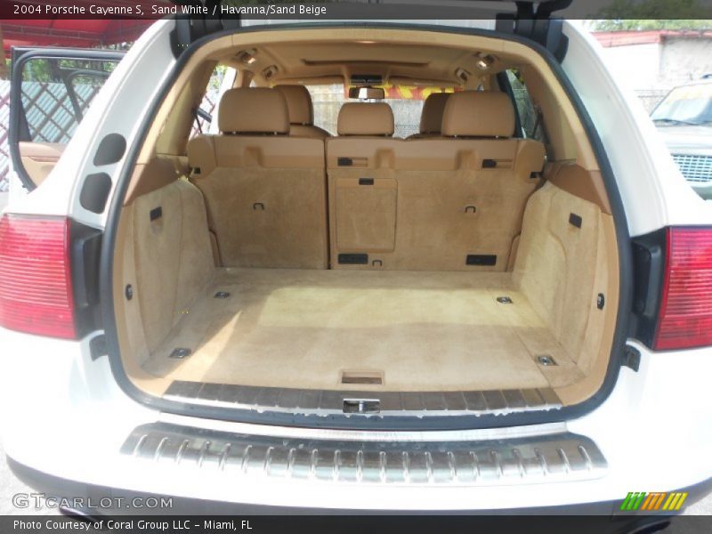 Sand White / Havanna/Sand Beige 2004 Porsche Cayenne S