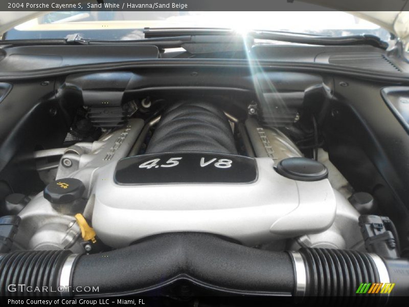 Sand White / Havanna/Sand Beige 2004 Porsche Cayenne S