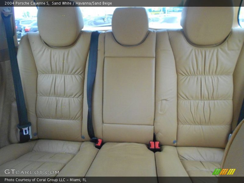 Sand White / Havanna/Sand Beige 2004 Porsche Cayenne S