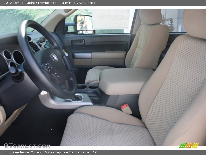 Pyrite Mica / Sand Beige 2012 Toyota Tundra CrewMax 4x4