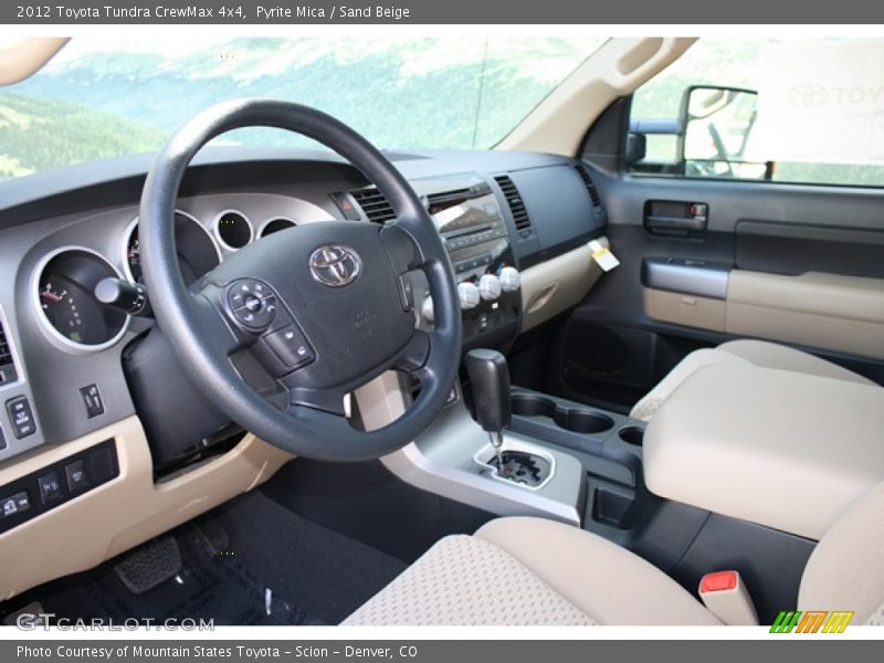 Pyrite Mica / Sand Beige 2012 Toyota Tundra CrewMax 4x4
