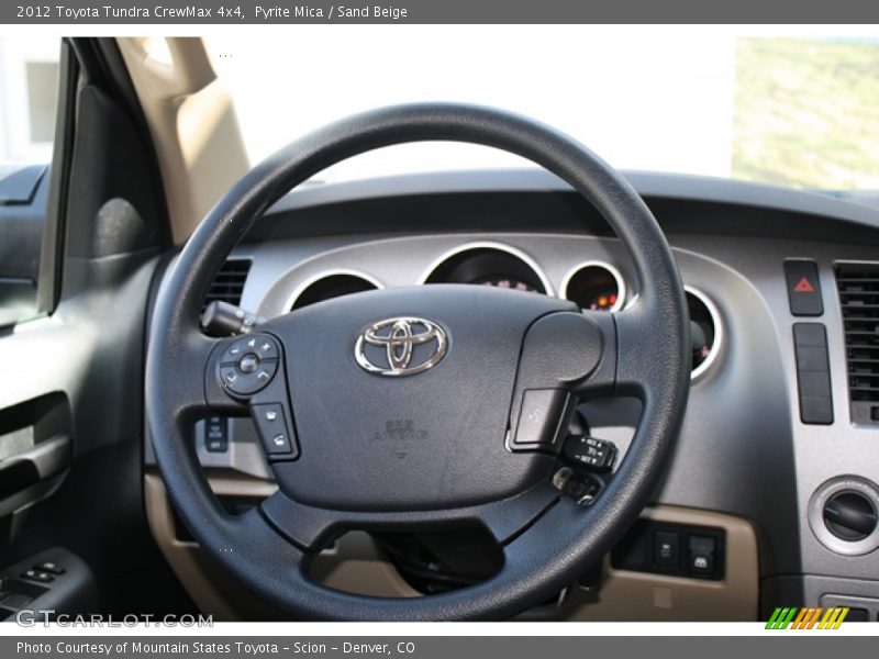 Pyrite Mica / Sand Beige 2012 Toyota Tundra CrewMax 4x4