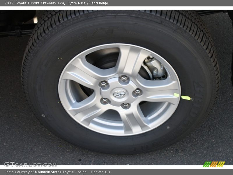 Pyrite Mica / Sand Beige 2012 Toyota Tundra CrewMax 4x4