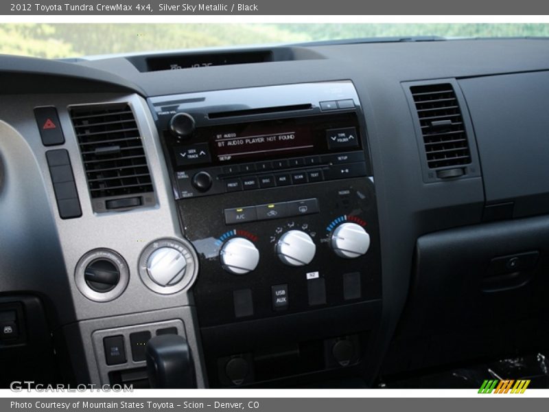 Silver Sky Metallic / Black 2012 Toyota Tundra CrewMax 4x4
