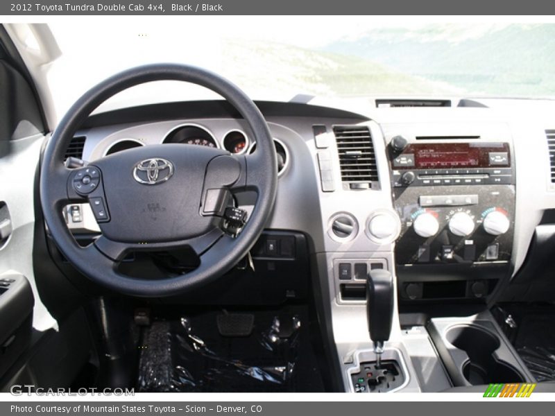 Black / Black 2012 Toyota Tundra Double Cab 4x4