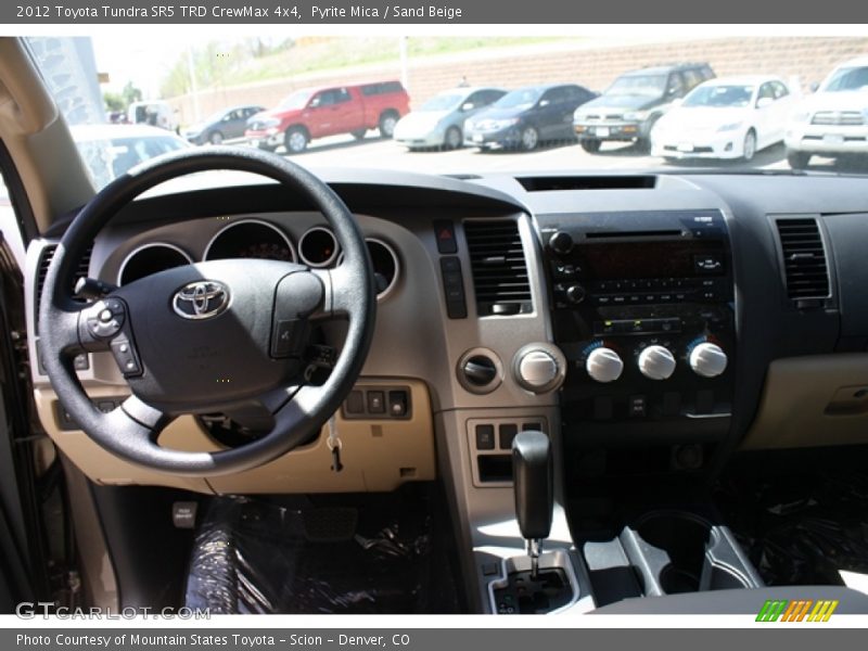 Pyrite Mica / Sand Beige 2012 Toyota Tundra SR5 TRD CrewMax 4x4