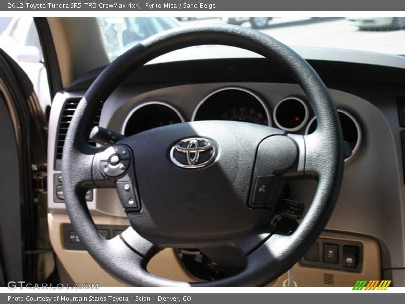 Pyrite Mica / Sand Beige 2012 Toyota Tundra SR5 TRD CrewMax 4x4