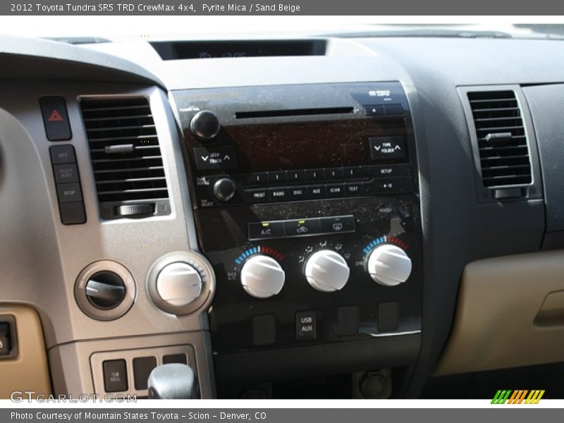 Pyrite Mica / Sand Beige 2012 Toyota Tundra SR5 TRD CrewMax 4x4