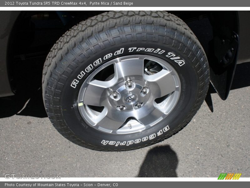 Pyrite Mica / Sand Beige 2012 Toyota Tundra SR5 TRD CrewMax 4x4