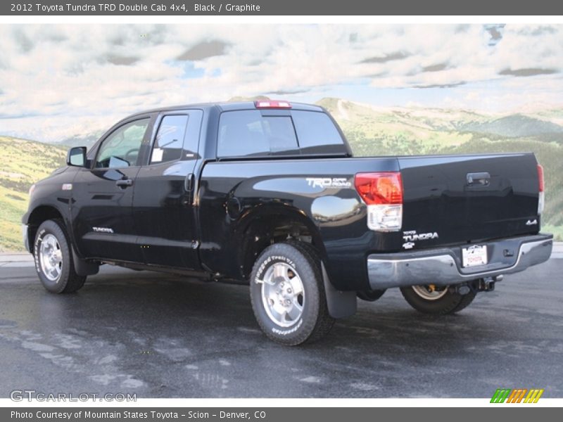 Black / Graphite 2012 Toyota Tundra TRD Double Cab 4x4