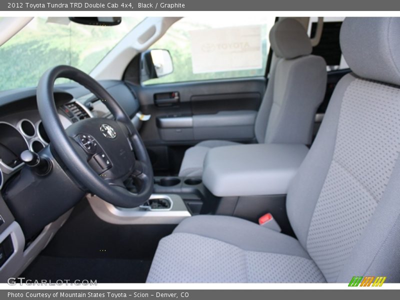 Black / Graphite 2012 Toyota Tundra TRD Double Cab 4x4