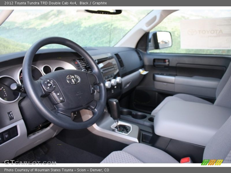 Black / Graphite 2012 Toyota Tundra TRD Double Cab 4x4