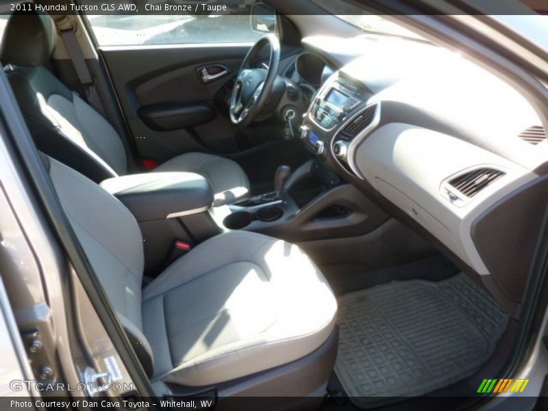 Chai Bronze / Taupe 2011 Hyundai Tucson GLS AWD