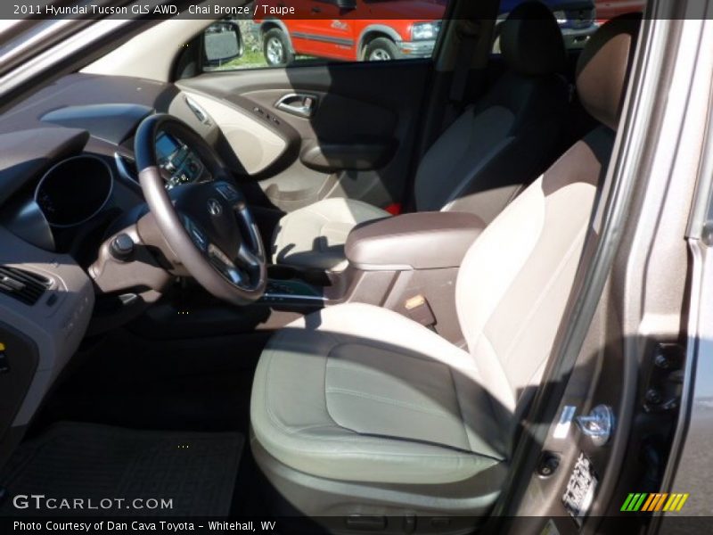 Chai Bronze / Taupe 2011 Hyundai Tucson GLS AWD