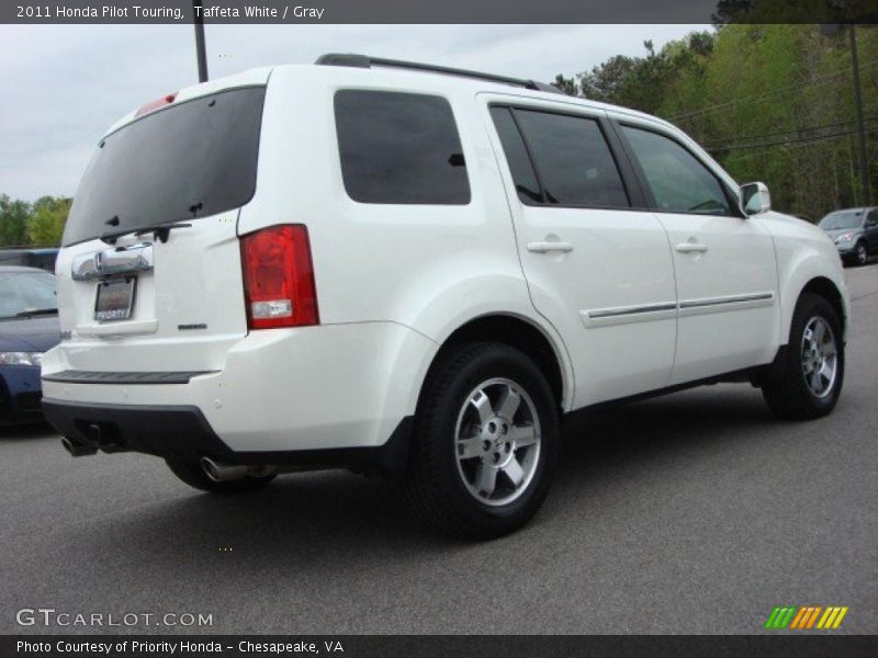 Taffeta White / Gray 2011 Honda Pilot Touring