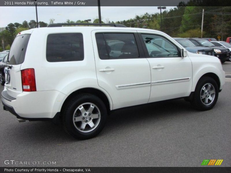 Taffeta White / Gray 2011 Honda Pilot Touring