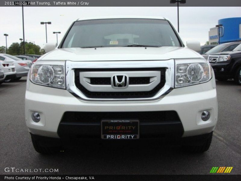 Taffeta White / Gray 2011 Honda Pilot Touring