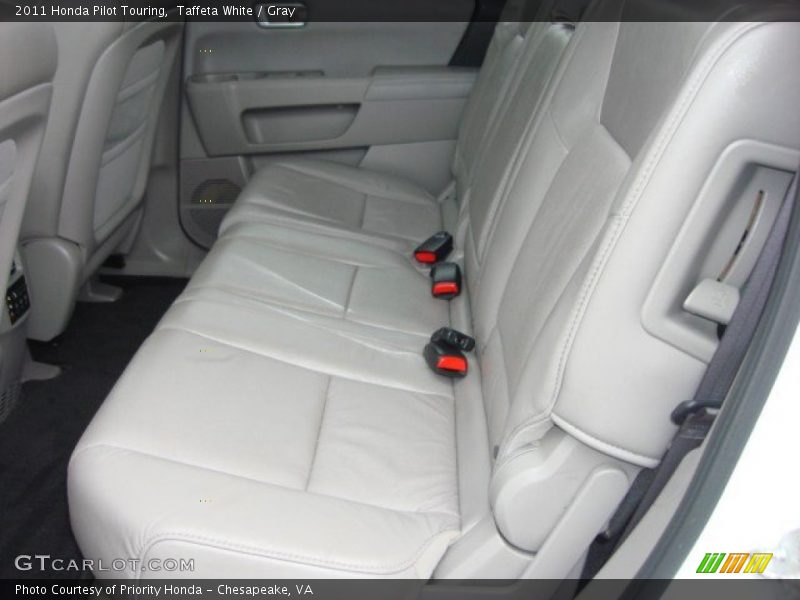 Taffeta White / Gray 2011 Honda Pilot Touring