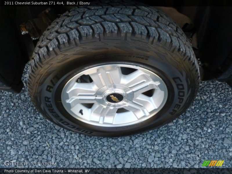 Black / Ebony 2011 Chevrolet Suburban Z71 4x4