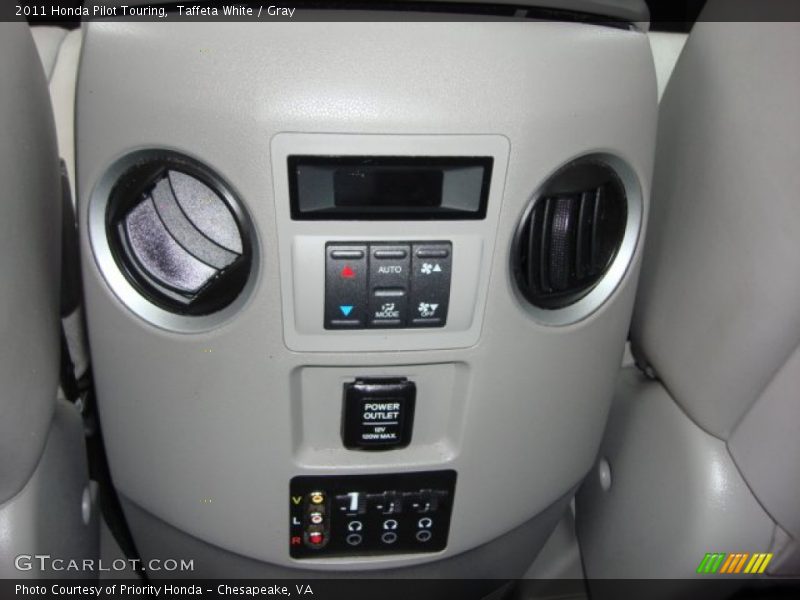 Taffeta White / Gray 2011 Honda Pilot Touring