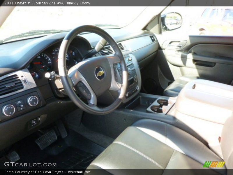 Black / Ebony 2011 Chevrolet Suburban Z71 4x4