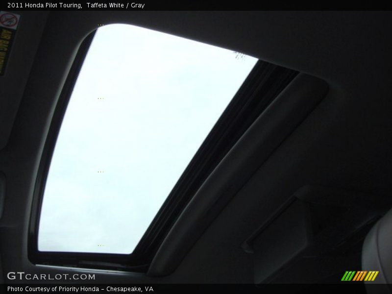 Taffeta White / Gray 2011 Honda Pilot Touring