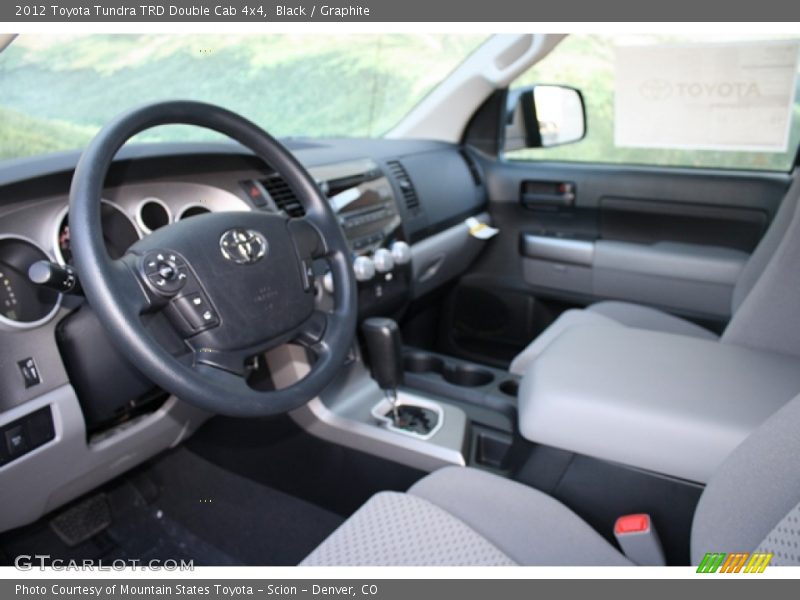 Black / Graphite 2012 Toyota Tundra TRD Double Cab 4x4