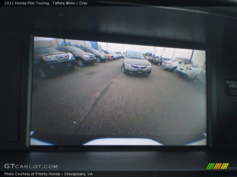 Taffeta White / Gray 2011 Honda Pilot Touring