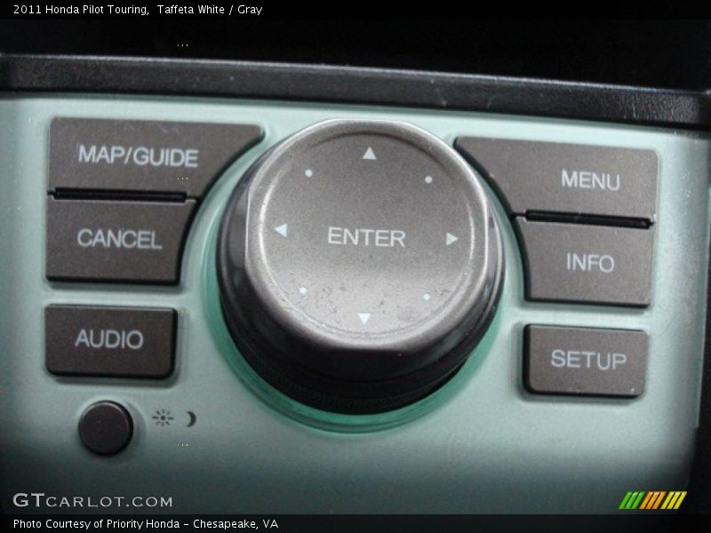 Taffeta White / Gray 2011 Honda Pilot Touring