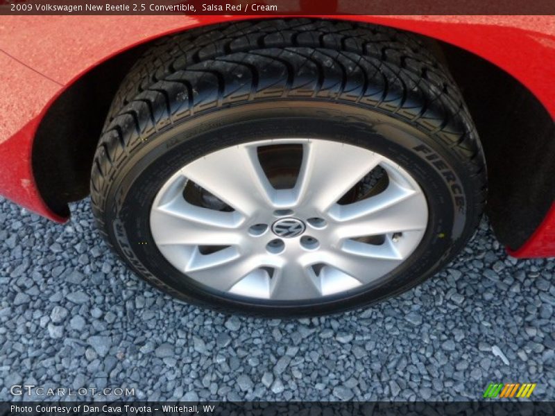 Salsa Red / Cream 2009 Volkswagen New Beetle 2.5 Convertible