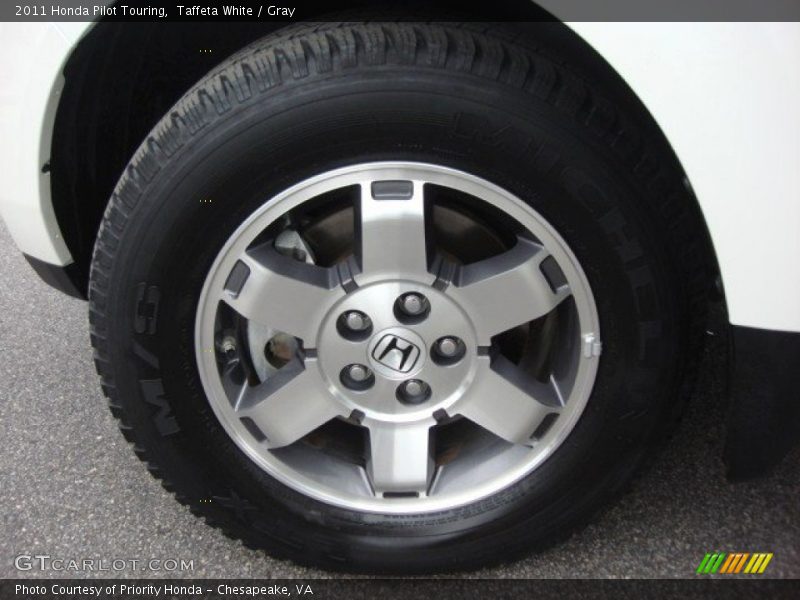 Taffeta White / Gray 2011 Honda Pilot Touring