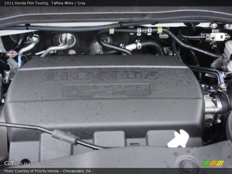 Taffeta White / Gray 2011 Honda Pilot Touring