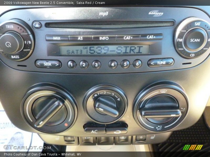 Salsa Red / Cream 2009 Volkswagen New Beetle 2.5 Convertible