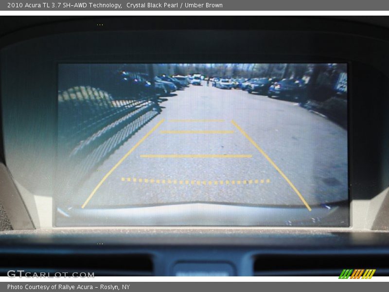 Crystal Black Pearl / Umber Brown 2010 Acura TL 3.7 SH-AWD Technology
