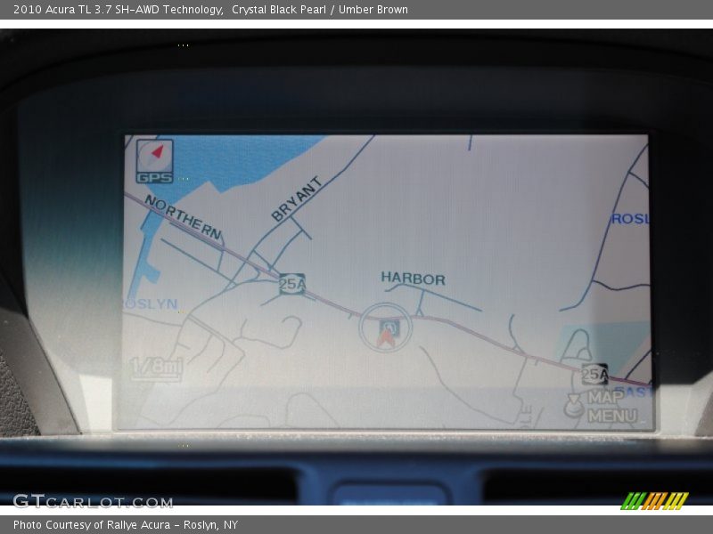 Crystal Black Pearl / Umber Brown 2010 Acura TL 3.7 SH-AWD Technology