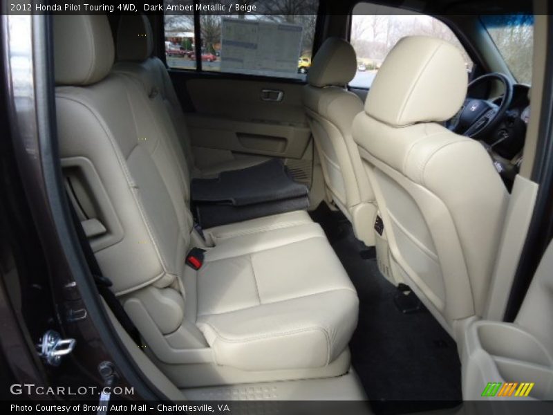  2012 Pilot Touring 4WD Beige Interior