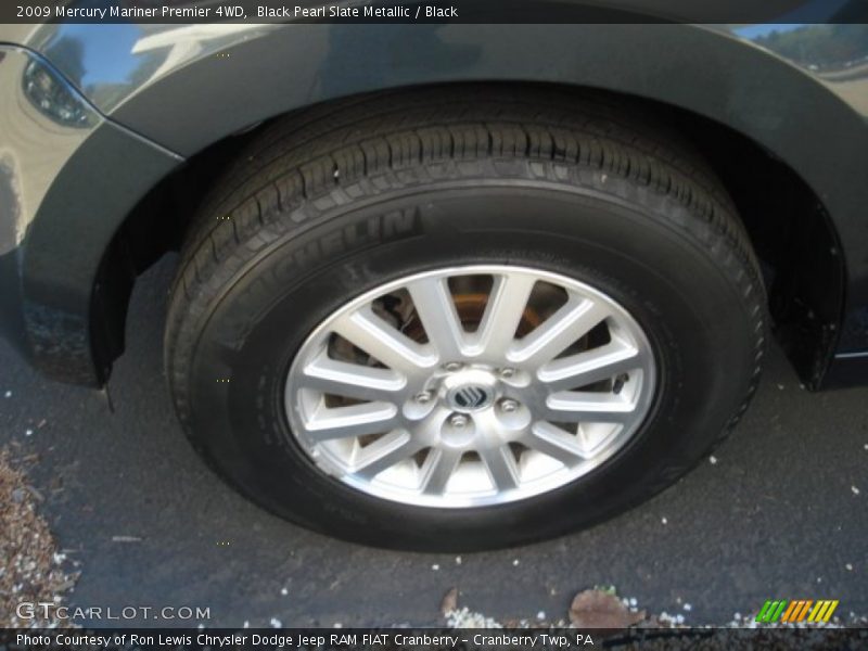 Black Pearl Slate Metallic / Black 2009 Mercury Mariner Premier 4WD