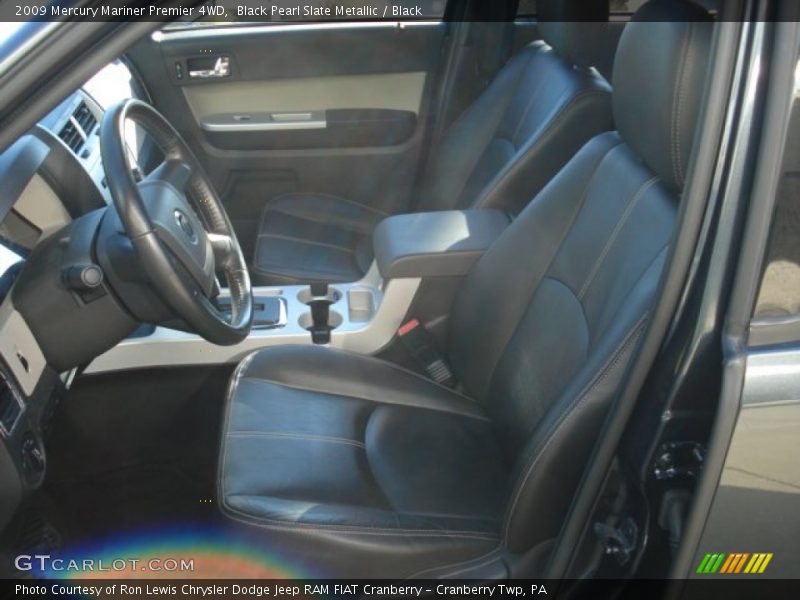 Black Pearl Slate Metallic / Black 2009 Mercury Mariner Premier 4WD