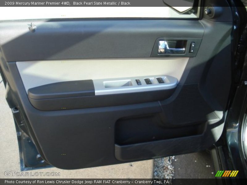 Black Pearl Slate Metallic / Black 2009 Mercury Mariner Premier 4WD