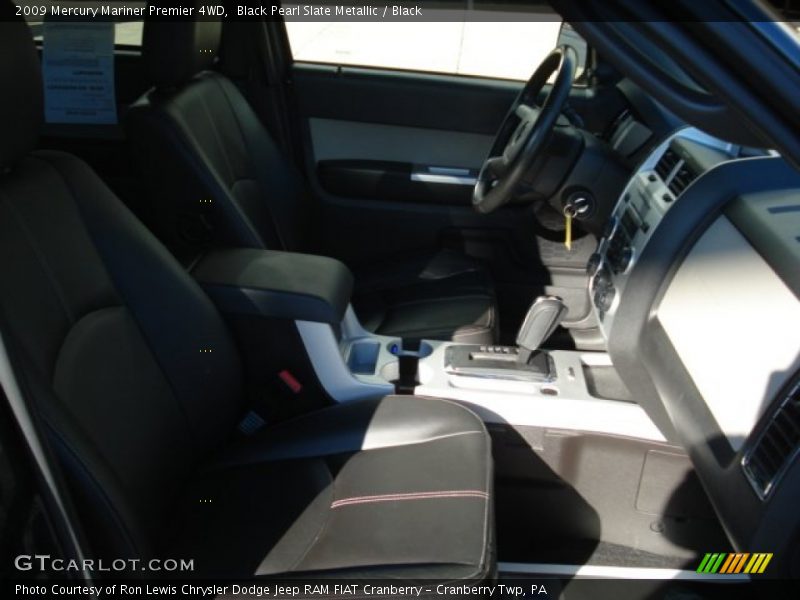Black Pearl Slate Metallic / Black 2009 Mercury Mariner Premier 4WD