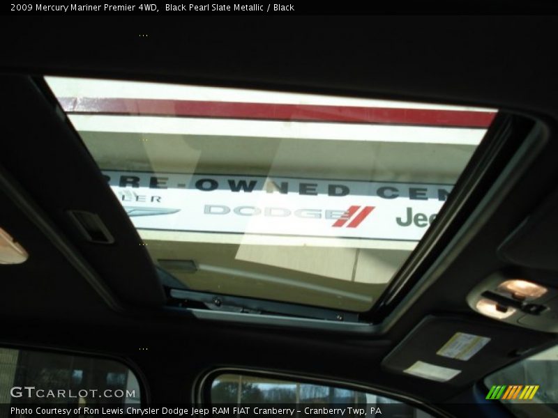 Black Pearl Slate Metallic / Black 2009 Mercury Mariner Premier 4WD
