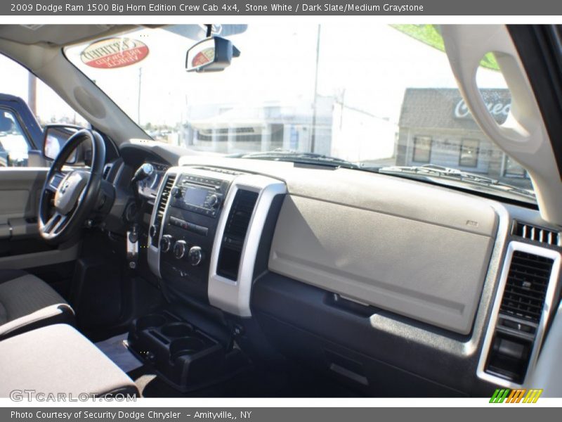 Stone White / Dark Slate/Medium Graystone 2009 Dodge Ram 1500 Big Horn Edition Crew Cab 4x4