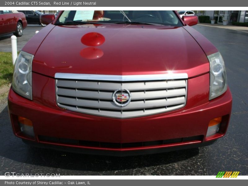 Red Line / Light Neutral 2004 Cadillac CTS Sedan