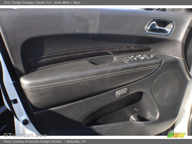 Stone White / Black 2011 Dodge Durango Citadel 4x4
