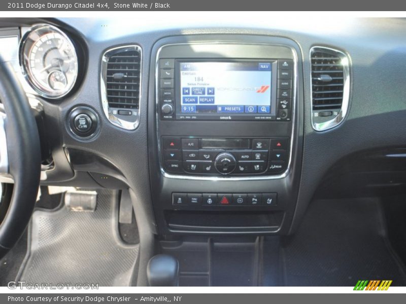 Stone White / Black 2011 Dodge Durango Citadel 4x4