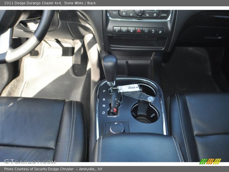 Stone White / Black 2011 Dodge Durango Citadel 4x4