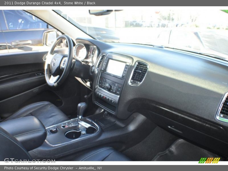 Stone White / Black 2011 Dodge Durango Citadel 4x4