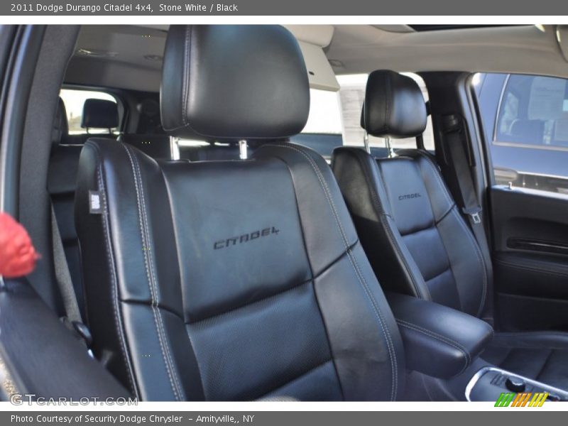 Stone White / Black 2011 Dodge Durango Citadel 4x4